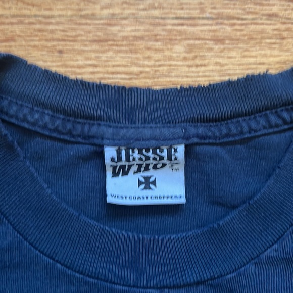 Vintage Jesse Who West Coast Choppers / Shirt Made Tank / Distressed - Picture 2 of 9